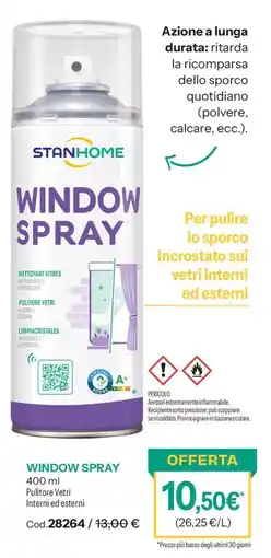 Stanhome Stanhome Window Spray offerta