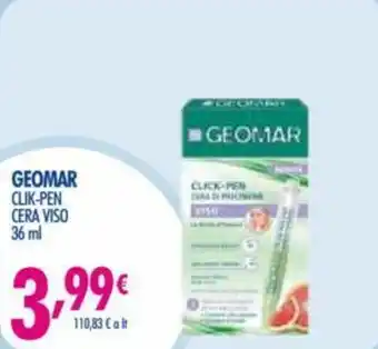 Acqua & Sapone Geomar Click-pen Cera Viso 36ml offerta