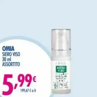 Acqua & Sapone Omia Siero Viso 30ml offerta