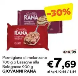 Unes Parmigiana di melanzane o Lasagne alla Bolognese offerta