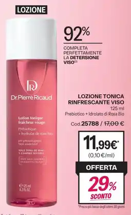 Stanhome Lozione tonica rinfrescante viso Dr.Pierre Ricaud offerta