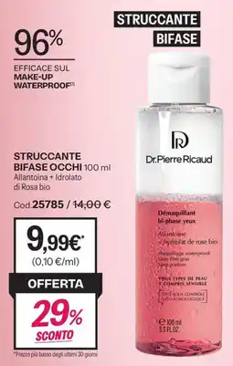 Stanhome Struccante bifase occhi Dr. Pierre Ricaud offerta