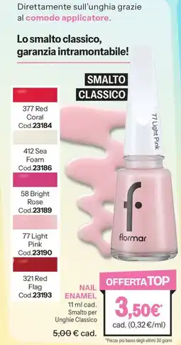 Stanhome Smalto per Unghie Classico flormar offerta