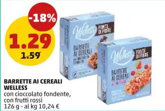 Barrette ai cereali Welless