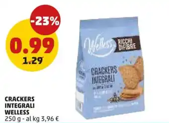 Crackers integrali Welless