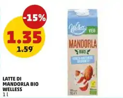 PENNY Latte di mandorla bio welless offerta