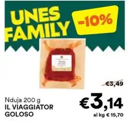 Unes Nduja Il Viaggiator Goloso offerta