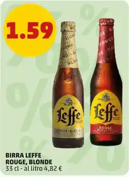 PENNY Birra Leffe Rouge, Blonde offerta