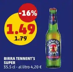 PENNY Birra Tennent's Super offerta