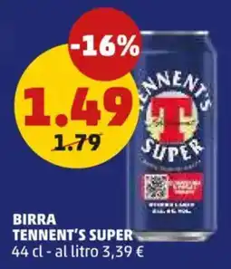 PENNY Birra Tennent's Super offerta