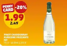 PENNY Pinot Chardonnay Rubicone Frizzante IGT offerta