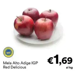 Unes Mela Alto Adige IGP Red Delicious offerta