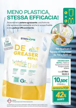 Stanhome Degreaser refill Stanhome offerta