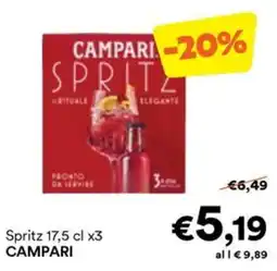 Unes Spritz Campari offerta