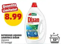 PENNY Detersivo liquido lavatrice Dixan classico offerta