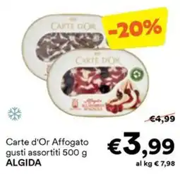 Unes Carte d'Or Affogato offerta