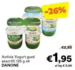 Unes Activia Yogurt gusti assortiti offerta