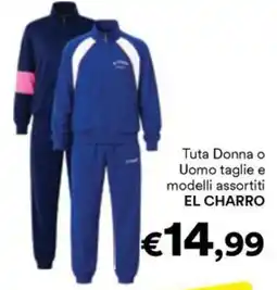 Unes Tuta EL CHARRO offerta