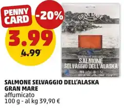PENNY Salmone selvaggio dell'Alaska gran mare affumicato offerta