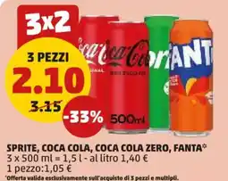 PENNY Sprite, Coca Cola, Coca Cola Zero, Fanta offerta