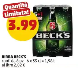 PENNY Birra Beck's offerta