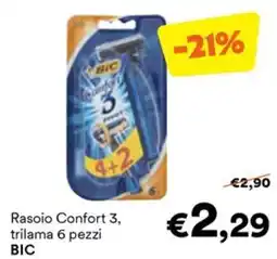 Unes Rasoio Confort 3 BIC offerta