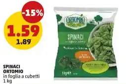 PENNY Spinaci Ortomio offerta