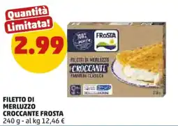 PENNY Filetto di merluzzo croccante Frost offerta