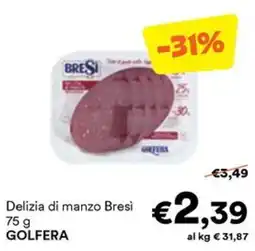 Unes Delizia di manzo Bresi offerta