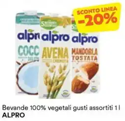 Unes Beverage vegetali ALPRO offerta