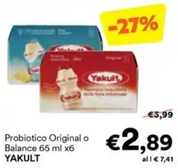 Unes Probiotico Original YAKULT offerta