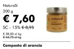 NaturaSì NaturaSi composta di arancia offerta