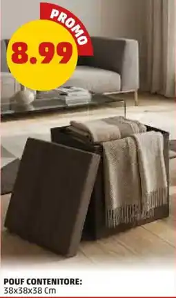 PENNY Pouf contenitore offerta
