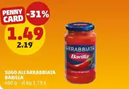 PENNY Sugo all'arrabbiata Barilla offerta