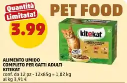 PENNY Alimento umido completo per gatti adulti kitekat offerta