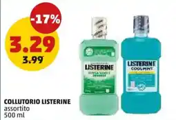 PENNY Collutorio Listerine assortito offerta