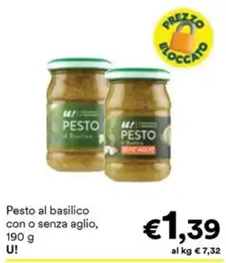 Unes Pesto al basilico U! offerta