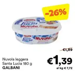 Unes Nuvola leggera Santa Lucia offerta