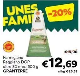 Unes Parmigiano Reggiano DOP GRANTERRE offerta