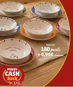 PENNY Bicchieri con piattino offerta