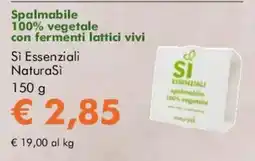 NaturaSì Spalmabile Si Essenziali NaturaSi offerta