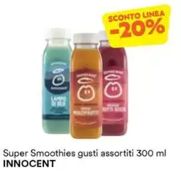Unes Super Smoothies gusti assortiti INNOCENT offerta