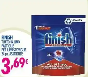 Acqua & Sapone Finish Tutto in Uno Pastiglie per Lavastoviglie 24pz. Assortite offerta
