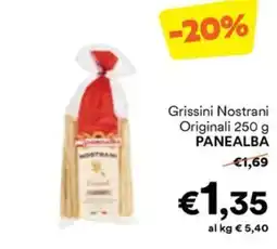 Unes Grissini Nostrani Originali offerta