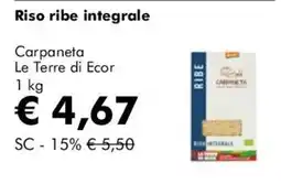 NaturaSì Riso ribe integrale Carpaneta offerta