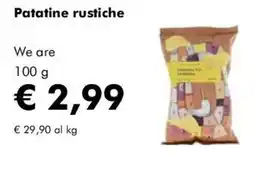 NaturaSì Patatine rustiche offerta