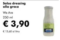 NaturaSì We Are Salsa dressing alla greca offerta