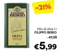 Unes Olio di oliva Filippo Berio offerta