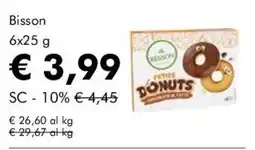 NaturaSì Bisson petits donuts offerta
