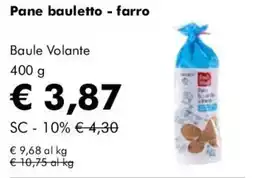 NaturaSì Pane bauletto - farro Baule Volante offerta